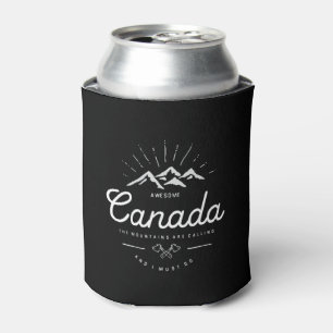 Die Berge in Kanada rufen mich an, dass ich mono d Dosenkühler