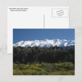 Die Berge Kretas Postkarte (Vorne/Hinten)