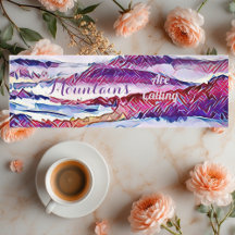 Die Berge nennen die Pristine-Schneealp-Meditation