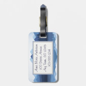 Die Berge nennen Gepäckmarken Gepäckanhänger (Rückseite vertikal)