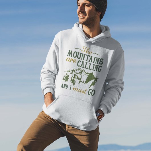 Die Berge nennen Hoodie