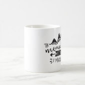 Die Berge nennen, ich müssen gehen Tasse (Mittel)