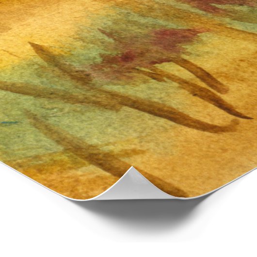 Die Berge nennen John Muir Inspirational Poster (Ecke)