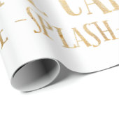 Die Berge nennen "Space Splash Big Thunder" Geschenkpapier (Rolleneckpunkt)