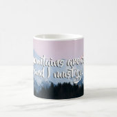 Die Berge nennen Tasse (Mittel)
