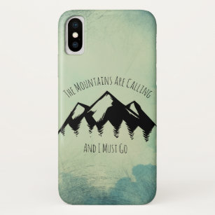 Die Berge nennen und ich muss gehen Case-Mate iPhone Hülle