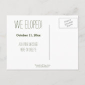 Die Berge riefen ... Wir haben gepeitscht! Vorlage (Rückseite)