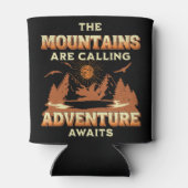 Die Berge rufen, Abenteuer erwartet Dosenkühler (Rückseite)