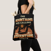 Die Berge rufen, Abenteuer erwartet Tasche (Von Nahem)