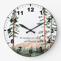 Die Berge rufen an - Berge, Nebel, Kiefern