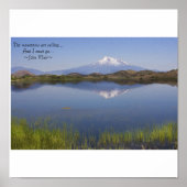 ~ Die Berge rufen an... ~ Poster (Vorne)