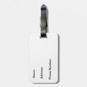 Die Berge rufen.. Gepäckanhänger (Rückseite vertikal)