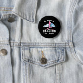 Die Berge rufen, ich muss Ski fahren Ski-Slope Button (Beispiel)
