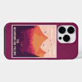 Die Berge rufen iPhone Hülle (Rückseite (Horizontal))