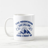 Die Berge rufen Kaffeetasse (Links)