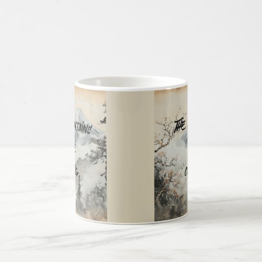 Die Berge rufen Kaffeetasse (Mittel)