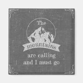 Die Berge rufen Magnet