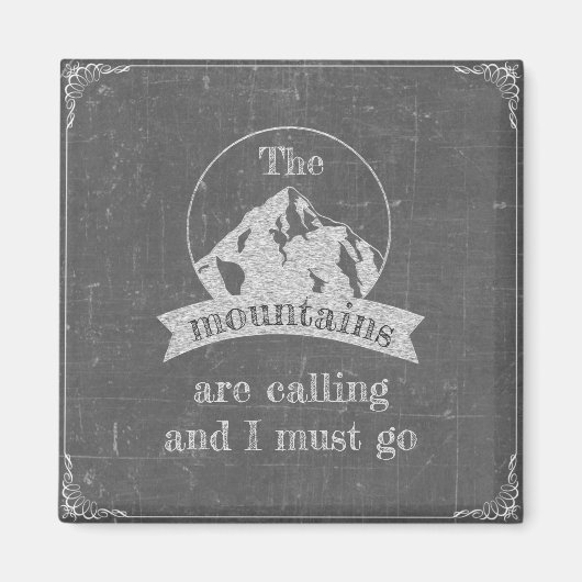 Die Berge rufen Magnet (Vorne)