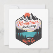 Die Berge rufen - Naturerlebnis (Vorderseite)