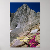 Die Berge rufen Poster (Vorne)