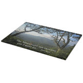 Die Berge rufen.. Schneidebrett (Ecke)