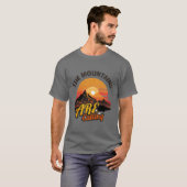 Die Berge rufen T-Shirt (Vorne ganz)
