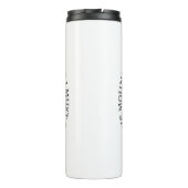 Die Berge rufen - Tumbler Thermosbecher (Rückseite)