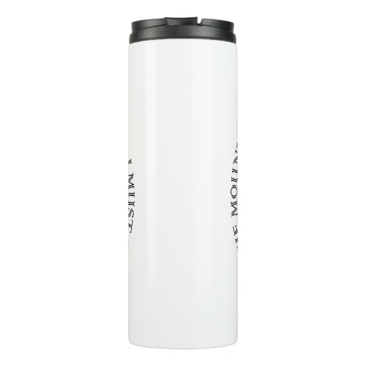 Die Berge rufen - Tumbler Thermosbecher (Rückseite)