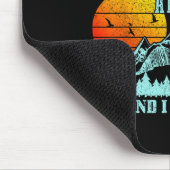 Die Berge rufen und ich muss gehen Berge Mousepad (Ecke)