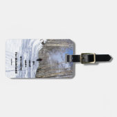 Die Berge rufen und ich muss gehen. Gepäckanhänger (Vorderseite horizontal)