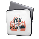 Die Berge rufen und ich muss gehen Laptopschutzhülle (Vorderseite Links)
