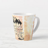 Die Berge rufen, und ich muss gehen Milchtasse (Rechte Ecke)