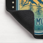 Die Berge rufen und ich muss gehen Mousepad (Ecke)