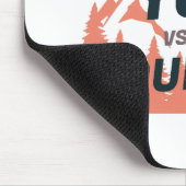 Die Berge rufen und ich muss gehen Mousepad (Ecke)