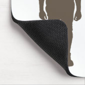 Die Berge rufen und ich muss gehen Mousepad (Ecke)