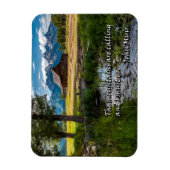 Die Berge rufen und ich muss gehen - Muir Magnet (Vertikal)