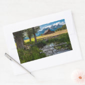 Die Berge rufen und ich muss gehen - Muir Rechteckiger Aufkleber (Umschlag)