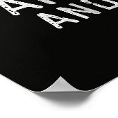 Die Berge rufen und ich muss gehen Poster (Ecke)