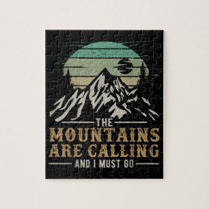Die Berge rufen und ich muss gehen Puzzle