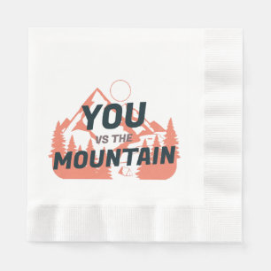 Die Berge rufen und ich muss gehen Serviette