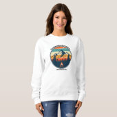 Die Berge rufen und ich muss gehen Sweatshirt (Vorne ganz)