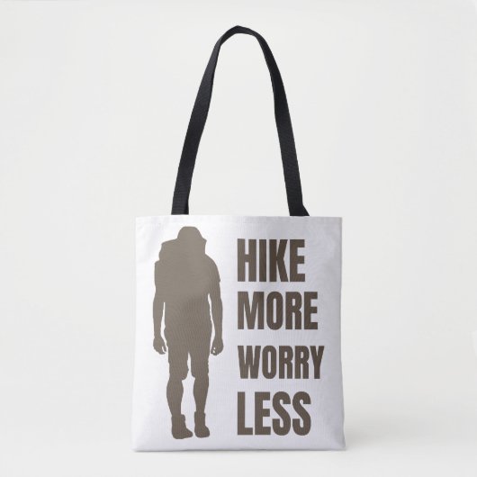 Die Berge rufen und ich muss gehen Tasche (Vorderseite)