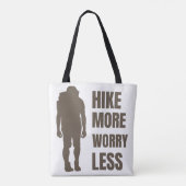Die Berge rufen und ich muss gehen Tasche (Rückseite)