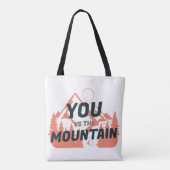 Die Berge rufen und ich muss gehen Tasche (Rückseite)
