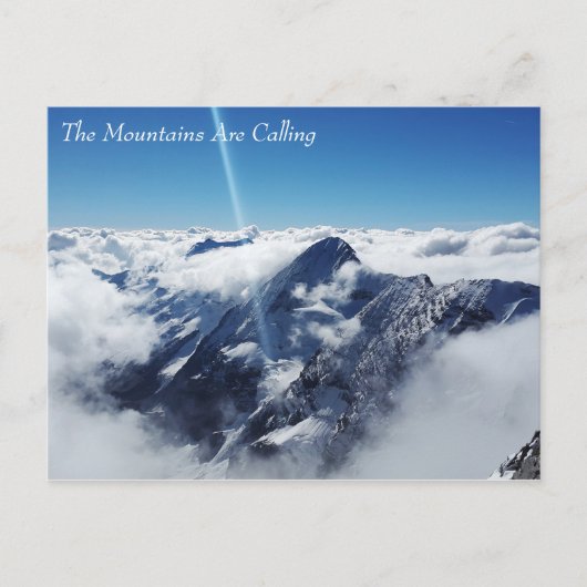 Die Berge rufen von STOREMAN Postkarte (Vorderseite)