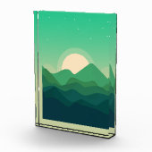 Die Berge sind grün. Fotoblock (Rechts)