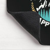 Die Berge sind mein glücklicher Ort Mousepad (Ecke)