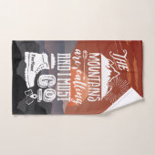 Die Berge sind nennend ich müssen gehen Handtuch (Handtuch)