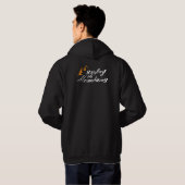 Die Berge surfen - Localpigeon Snowboarding Hoodie (Schwarz voll)