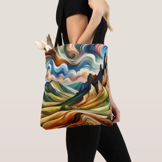 Die Berge Tasche (Von Nahem)